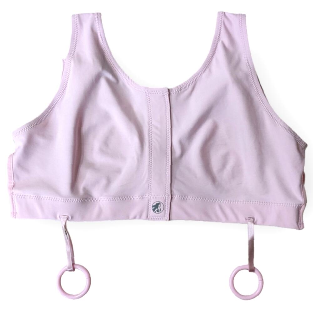 Masthead Elizabeth Pink Surgical Bra Adjustable Velcro Soft Fabric Women's